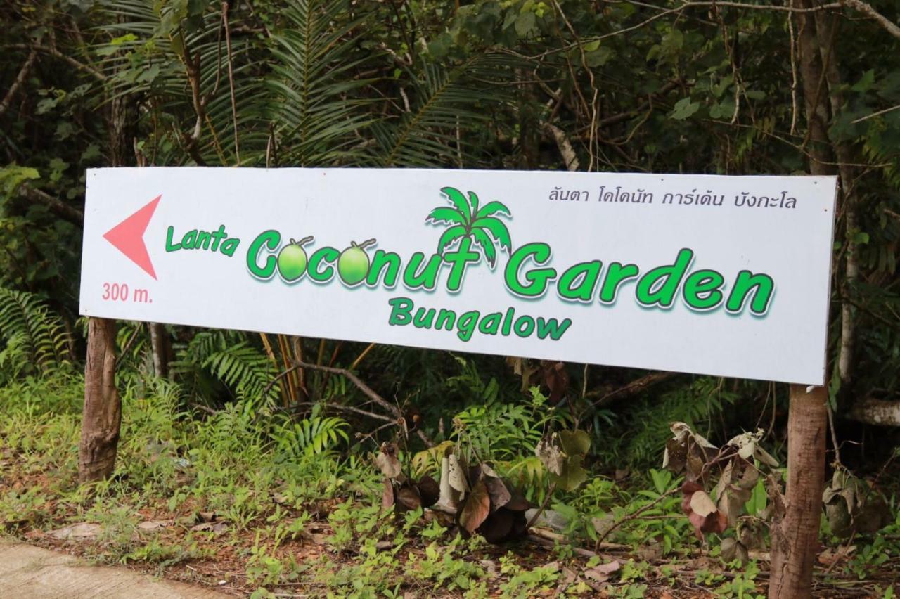 Lantacoconutgardenbungalow Apartamento Ko Lanta Exterior foto